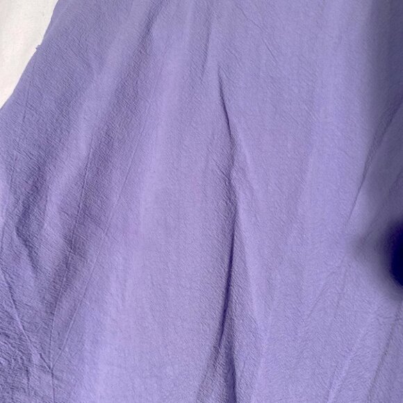 Vintage Honey-Komb EzzeWear Purple 1/4 Zip Top S - Picture 8 of 15